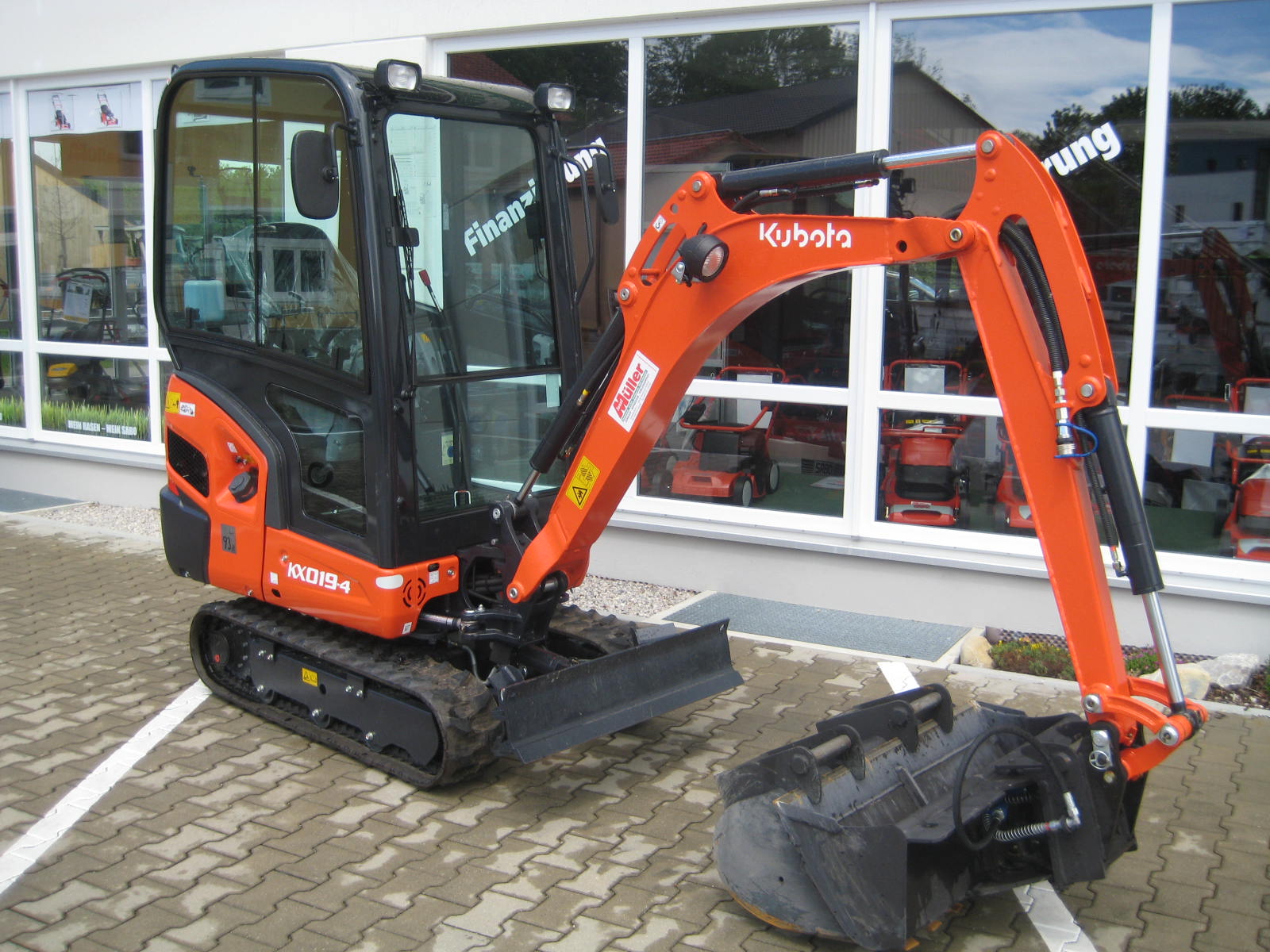 Kubota Kompaktbagger KX 019-4