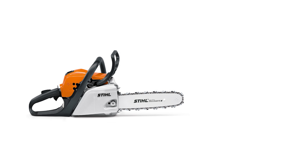 Stihl MS 211, Brennholsschneiden, Motorsäge